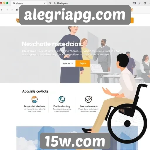 Acessibilidade e usabilidade do site alegriapg.com