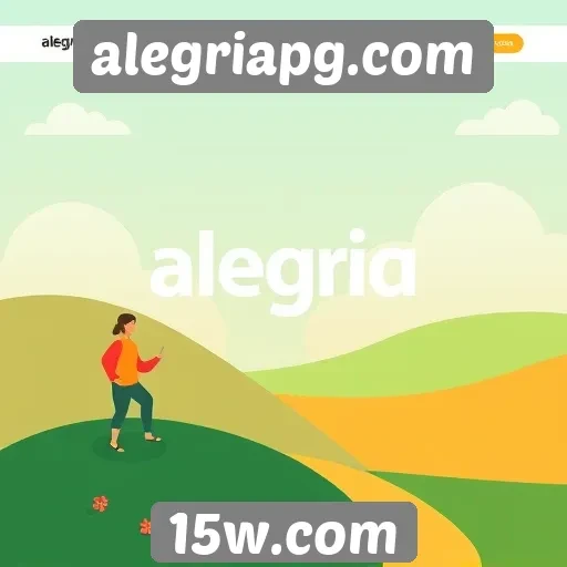 Navegação intuitiva no alegriapg.com